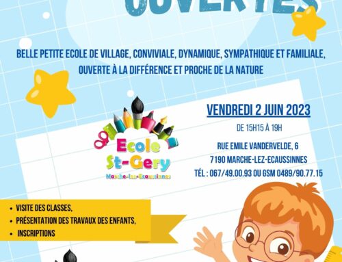 Nous vous invitons à nos portes ouvertes ces 2 et 3 juin 2023 prochains