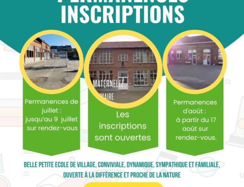 Permanences pour les nouvelles inscriptions