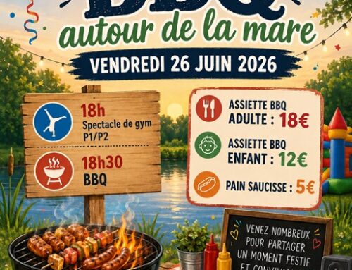 BBQ de la mare ce vendredi 26 juin 2026
